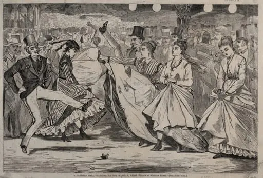 A Parisian Ball - Dancing at the Mabille, Paris, by Winslow Homer