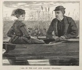 "All in the Gay and Golden Weather", by Winslow Homer, 1869