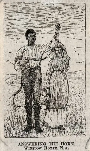 Answering the Horn, by Winslow Homer
