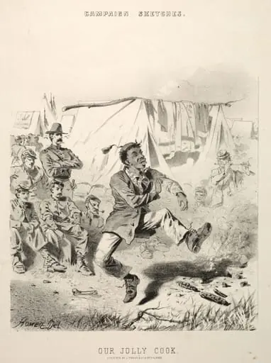 Campaign Sketches: Our Jolly Cook, by Winslow Homer
