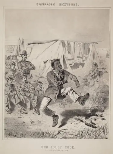 Campaign Sketches: Our Jolly Cook, by Winslow Homer