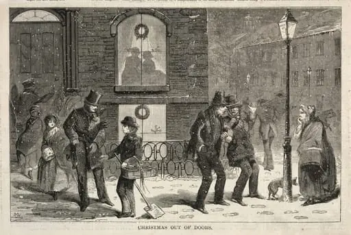 Christmas Out of Doors, by Winslow Homer