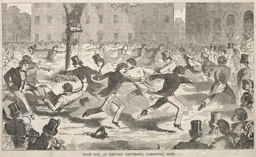 Class Day, at Harvard University, Cambridge, Massachusetts, by Winslow Homer