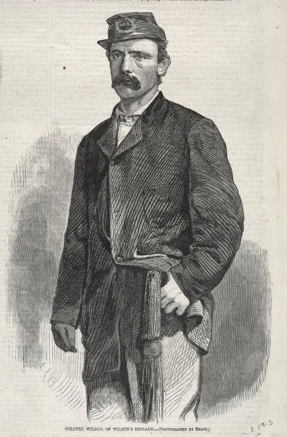 Colonel Wilson, of Wilson's Brigade, by Winslow Homer, 1861