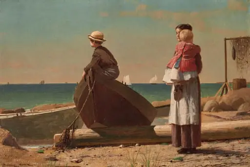 Dad's Coming!, by Winslow Homer