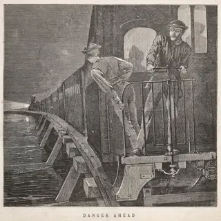 Danger Ahead, by Winslow Homer, 1870