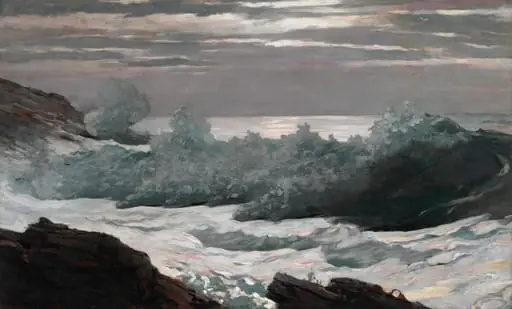Early Morning After a Storm at Sea, by Winslow Homer