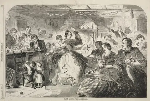 Fall Games - The Apple Bee, by Winslow Homer