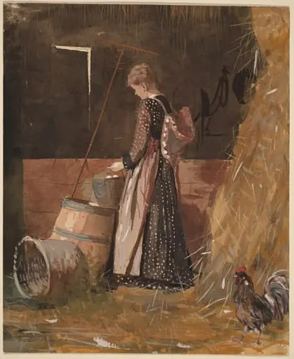 Fresh Eggs, by Winslow Homer