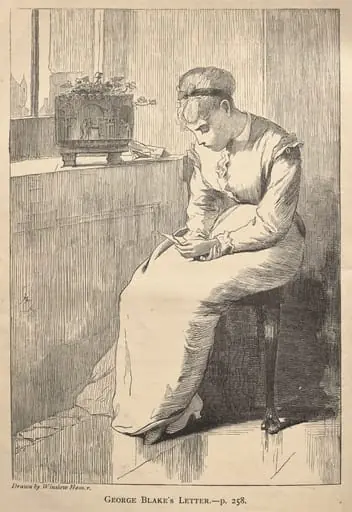 George Blake's Letter, by Winslow Homer