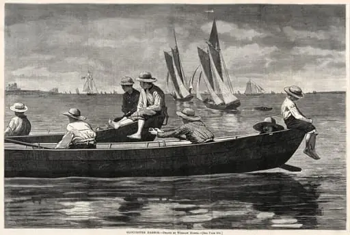 Gloucester Harbor, by Winslow Homer