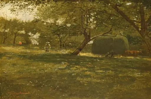 Harvest Scene, by Winslow Homer