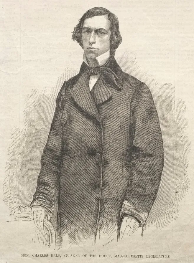 Hon. Charles Hale, Speaker of the House, Massachusetts Legislature, by Winslow Homer, 1859
