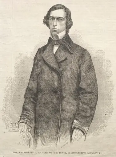 Hon. Charles Hale, Speaker of the House, Massachusetts Legislature, by Winslow Homer