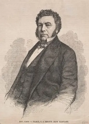 Hon. James A. Pearce, U. S. Senator from Maryland, by Winslow Homer