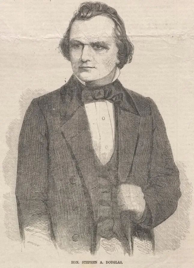 Hon. Stephen A. Douglas, by Winslow Homer, 1859