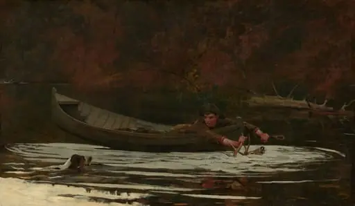 Hound and Hunter, by Winslow Homer