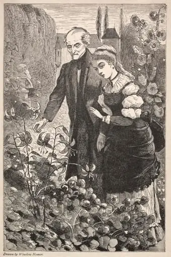 "I Call them my Children - To Myself, Susan.", by Winslow Homer