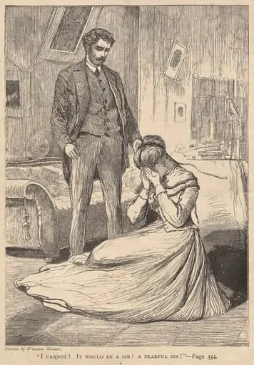 "I Cannot! It Would Be a Sin! A Fearful Sin!", by Winslow Homer