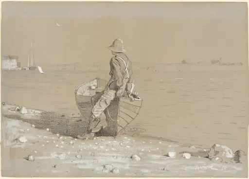 Looking Out, by Winslow Homer