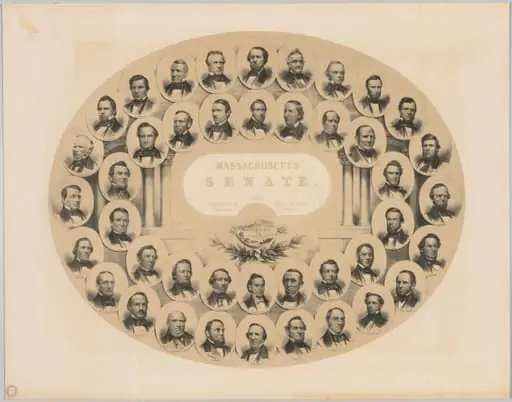 Massachusetts Senate, by Winslow Homer