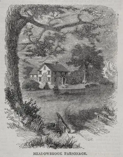 Meadowbrook Parsonage, by Winslow Homer