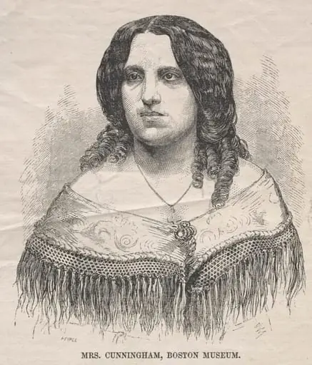 Mrs. Cunningham, Boston Museum, by Winslow Homer