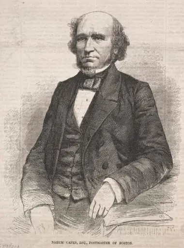 Nahum Capen, Esq., Postmaster of Boston, by Winslow Homer