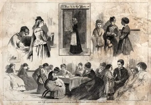 New York Charities - St. Barnabas House, 304 Mulberry Street, by Winslow Homer