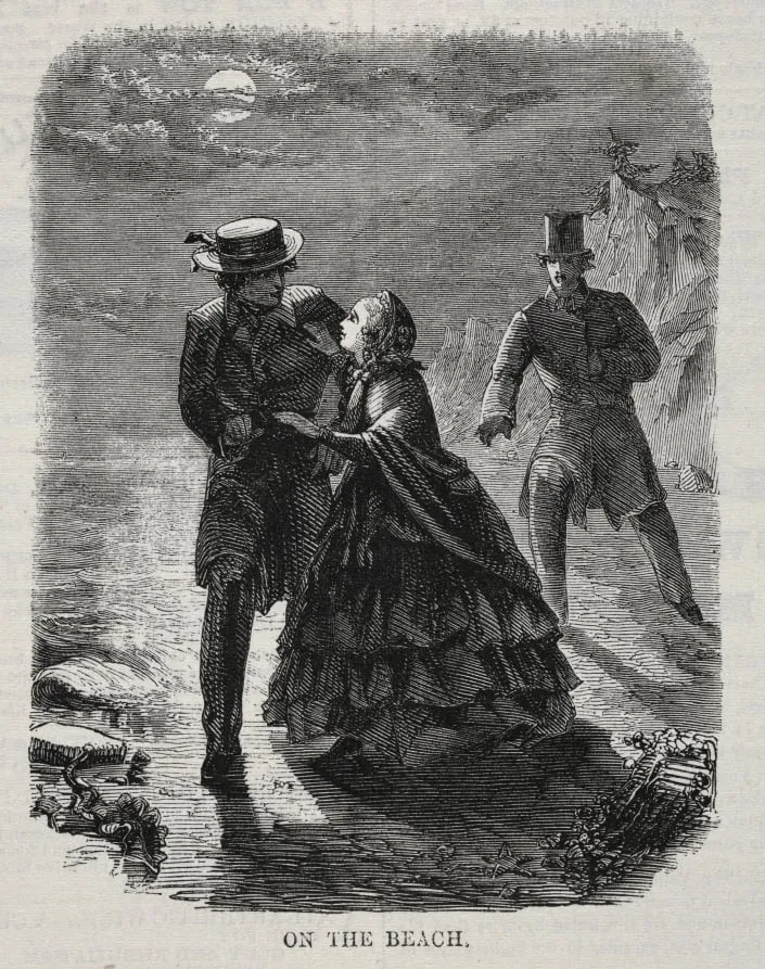 On the Beach, by Winslow Homer, 1860