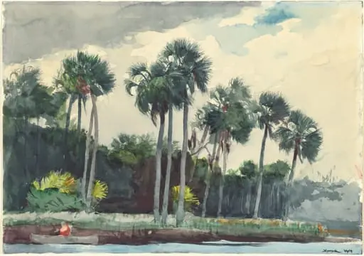 Red Shirt, Homosassa, Florida, by Winslow Homer