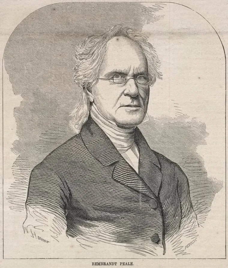 Rembrandt Peale, by Winslow Homer, 1857