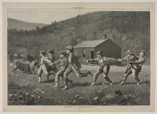 "Snap-the-Whip", by Winslow Homer, 1873