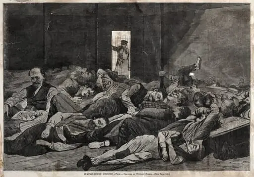 Station-House Lodgers, by Winslow Homer