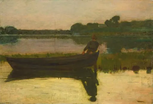 Sunset, by Winslow Homer