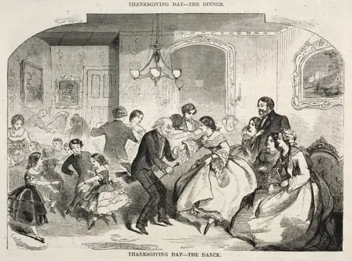 Thanksgiving Day - The Dance, by Winslow Homer