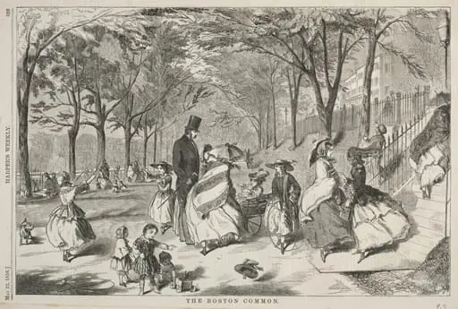 The Boston Common, by Winslow Homer