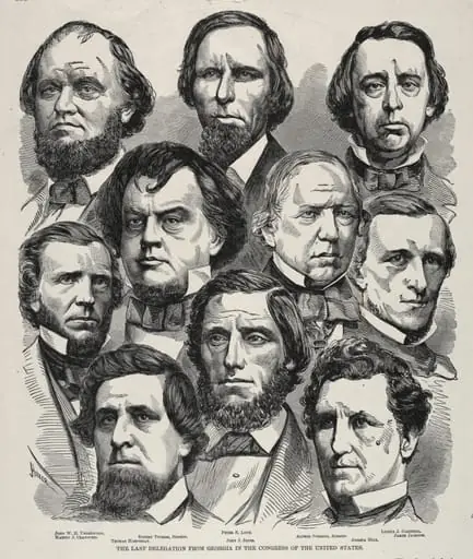 The Last Delegation from Georgia in the Congress of the United States, by Winslow Homer
