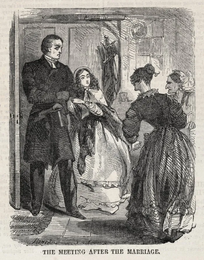 The Meeting After the Marriage, by Winslow Homer, 1860