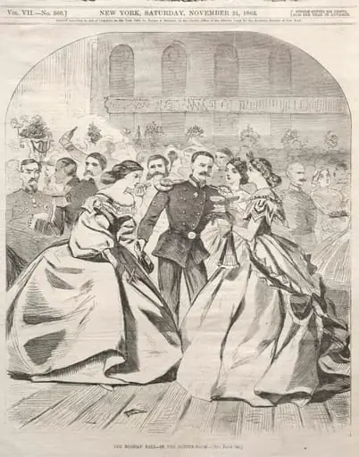 The Russian Ball - In the Supper Room, by Winslow Homer