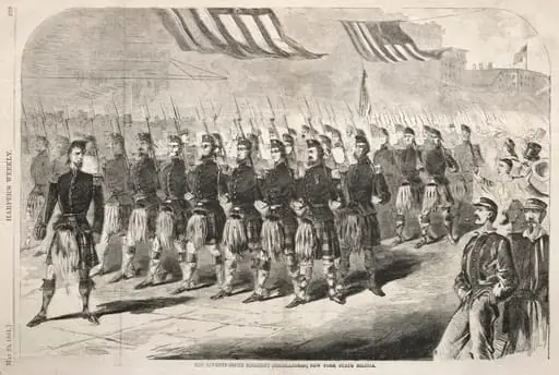 The Seventy-Ninth Regiment (Highlanders) New York State Militia, by Winslow Homer