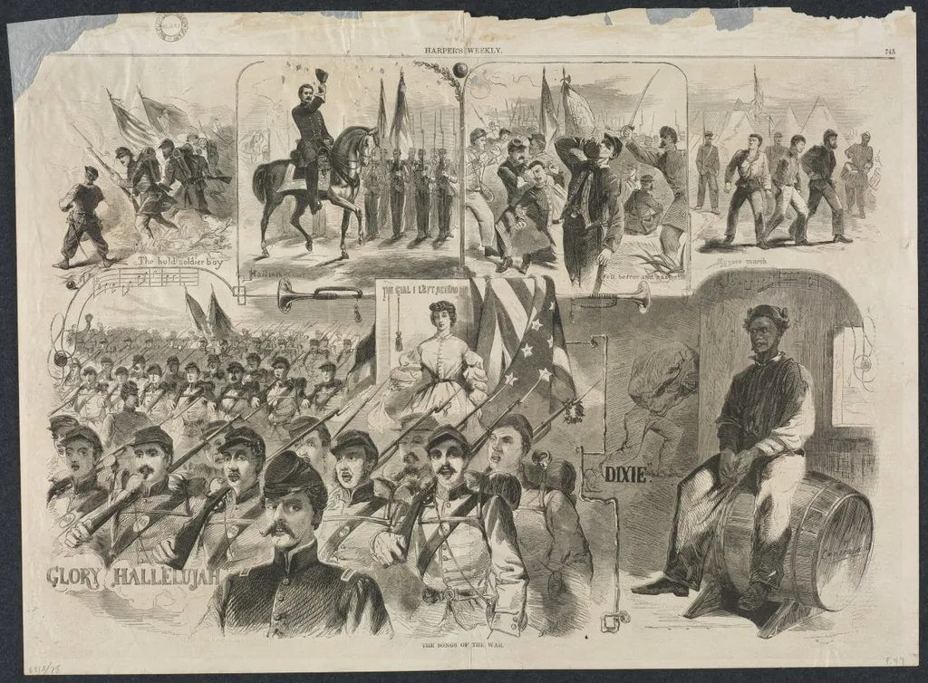 The Songs of the War, by Winslow Homer, 1861