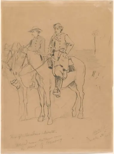 Two Scouts, by Winslow Homer