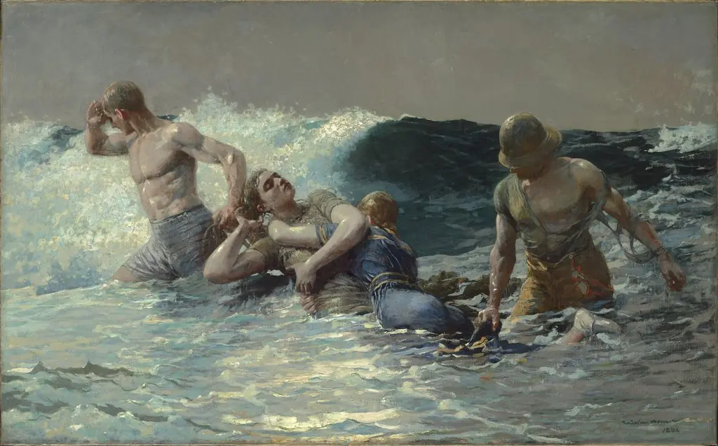 Undertow, by Winslow Homer