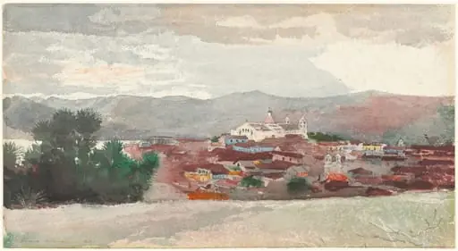 View of Santiago de Cuba, by Winslow Homer