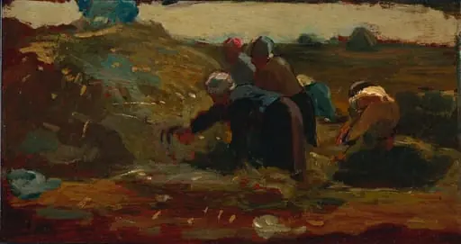 Women Working in a Field, by Winslow Homer