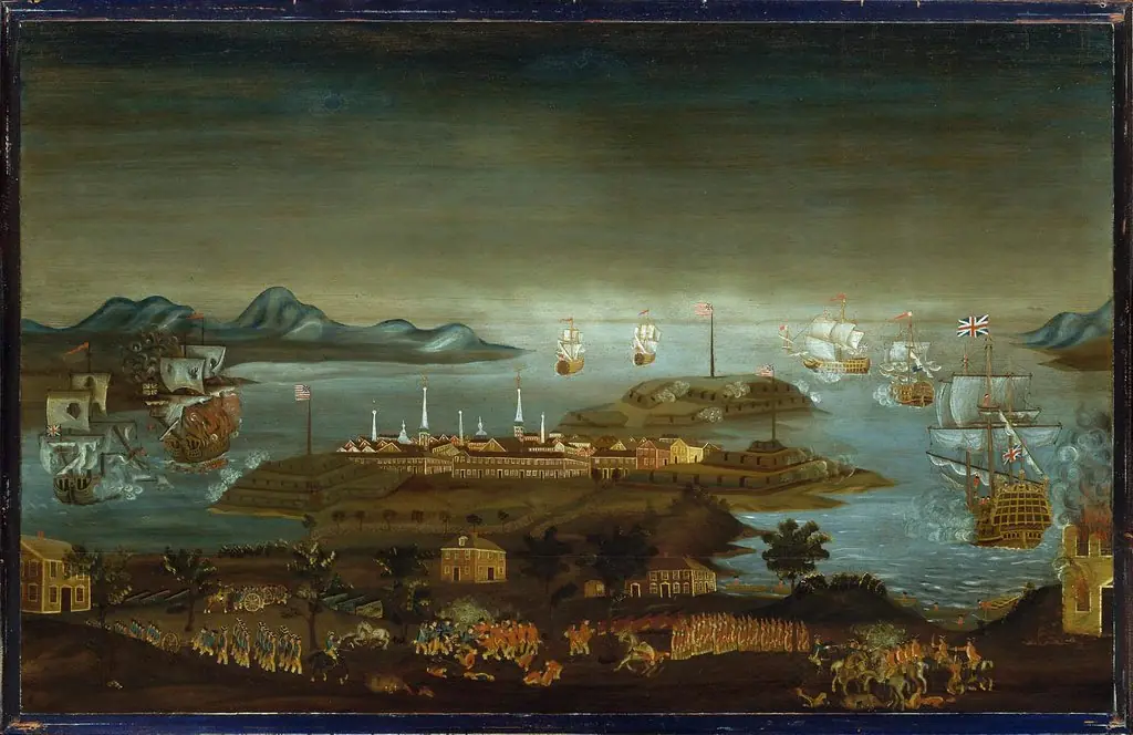 The Battle of Bunker Hill, by Winthrop Chandler