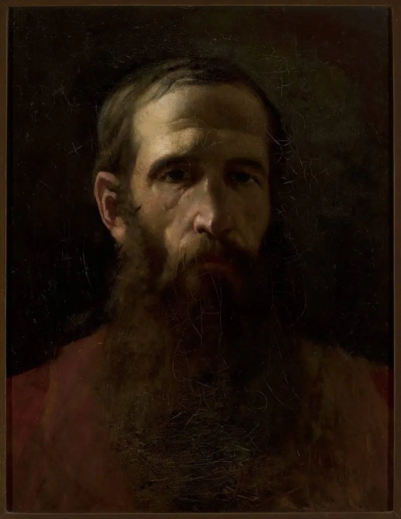 Portrait o f Aleksander Gierymski, by Witold Pruszkowski
