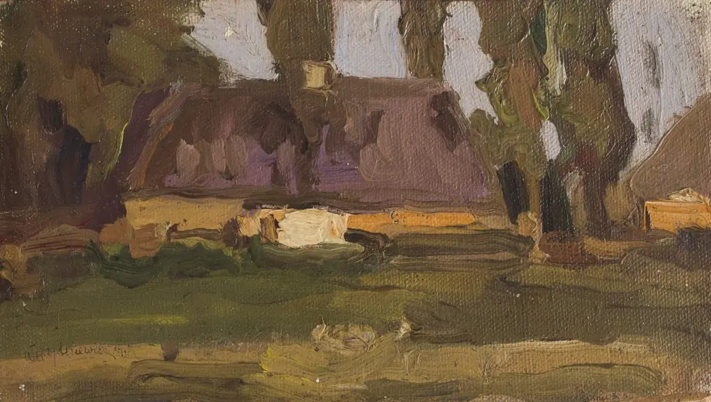 At Sunset, by Witold Wojtkiewicz