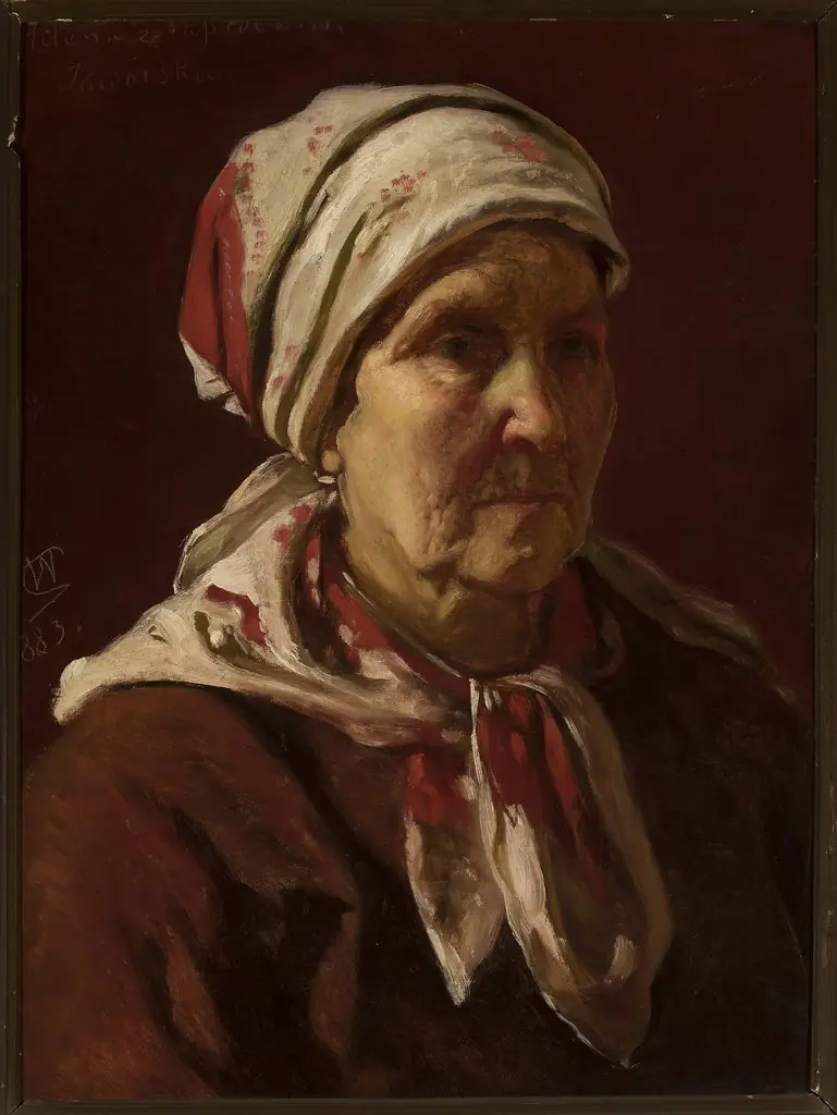 Portrait of Helena Jaworska née Rapacka, by Wojciech Gerson